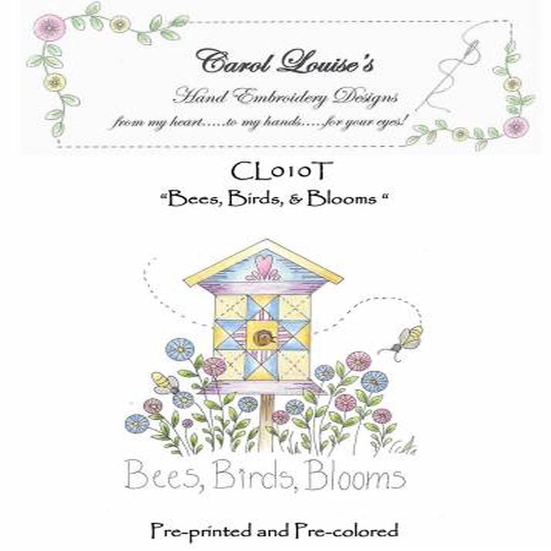 Bees Birds & Blooms CL010T