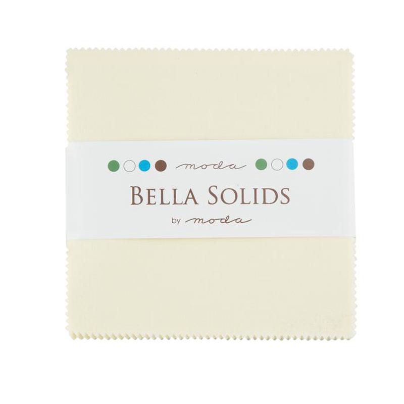Bella Solid Charm Pack Snow