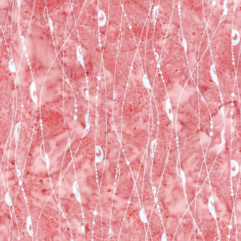 Batiks Rayon String Theory Soft Coral BTR23130-232