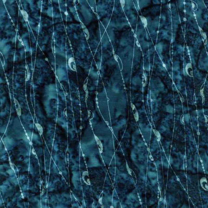 Batiks Rayon String Theory Stone Blue BTR23130-297