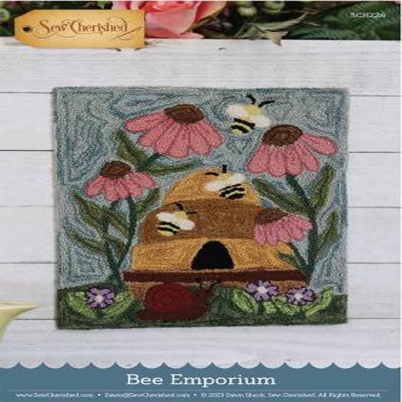 Bee Emporium Punch Needle Pattern