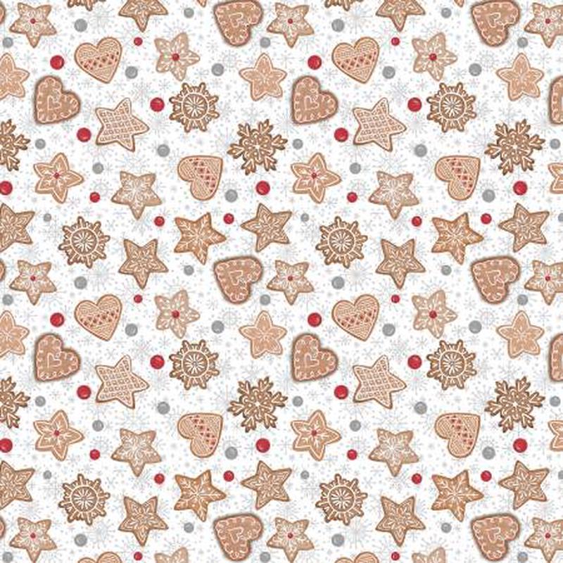 Baking Up Joy 27708-193 White Cookie Toss