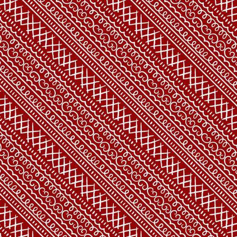 Baking Up Joy 27710-313 Red Icing Stripe