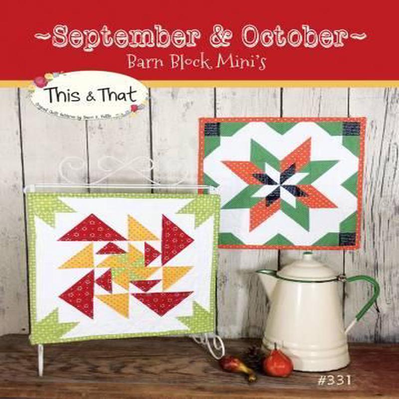 Barn Block Mini's September & October