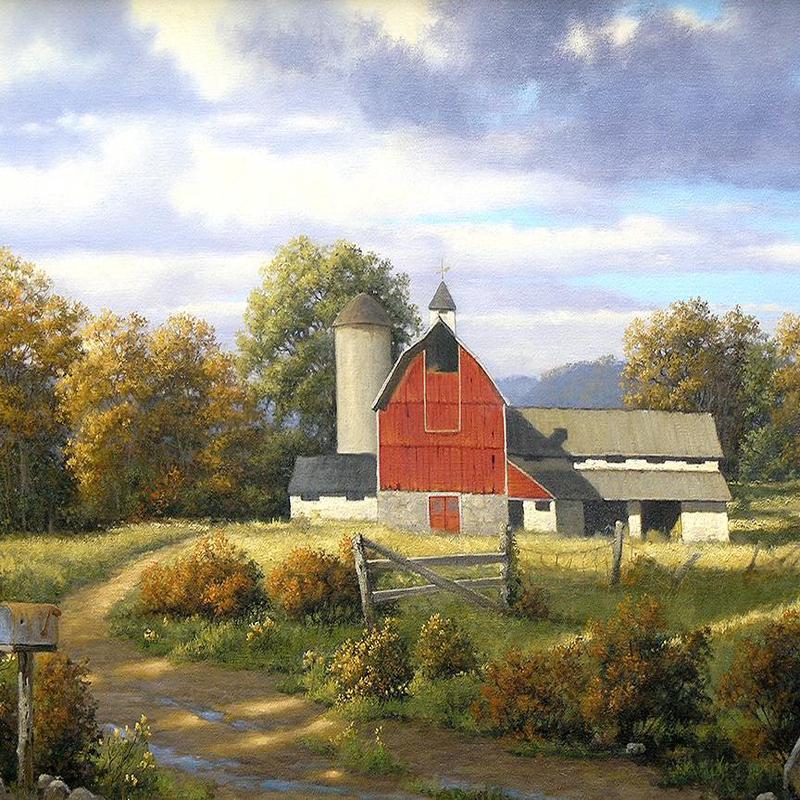 Barnyard Friends Panel