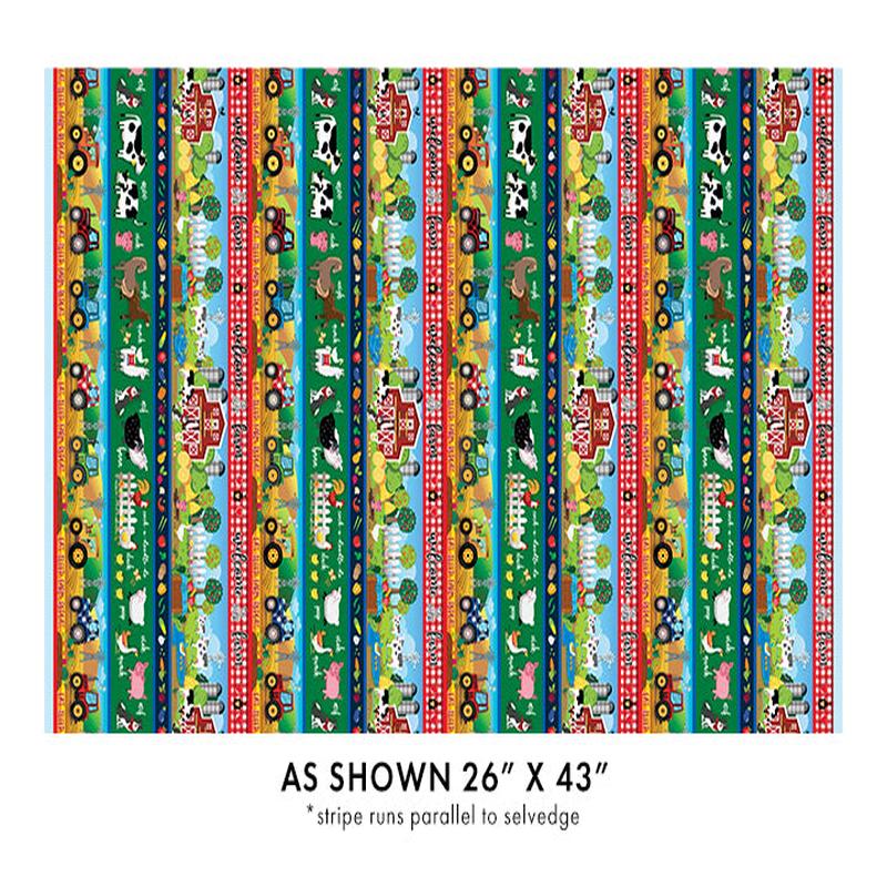 Barnyard Stripe Multi 14372-99B