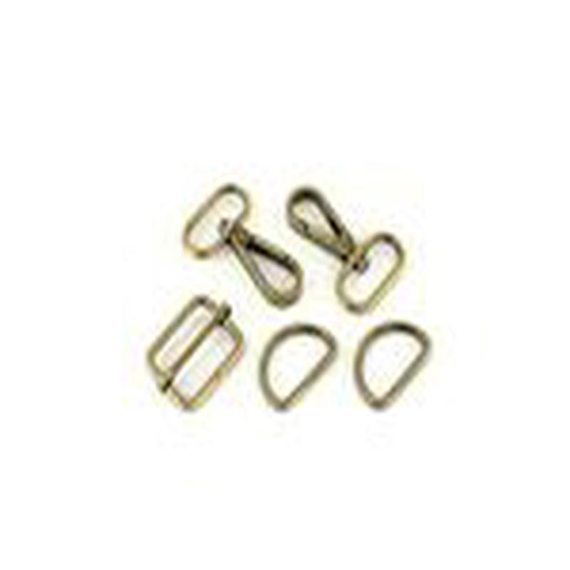 Basic Harware Kit 1" Antique Brass Sallie Tomato