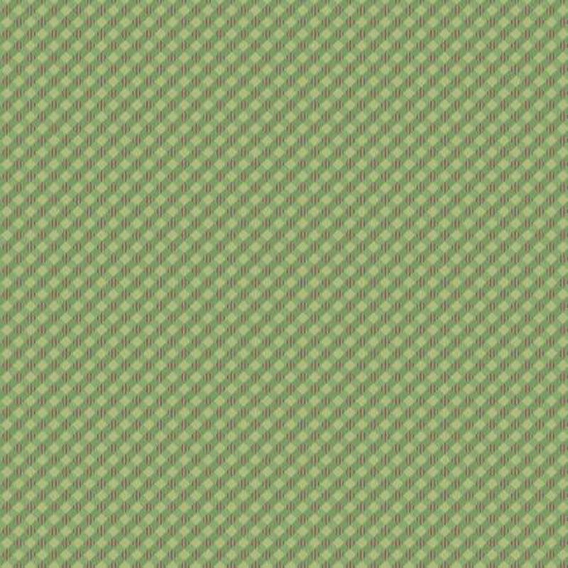 Autumn Gingham Basil C14660-Basil