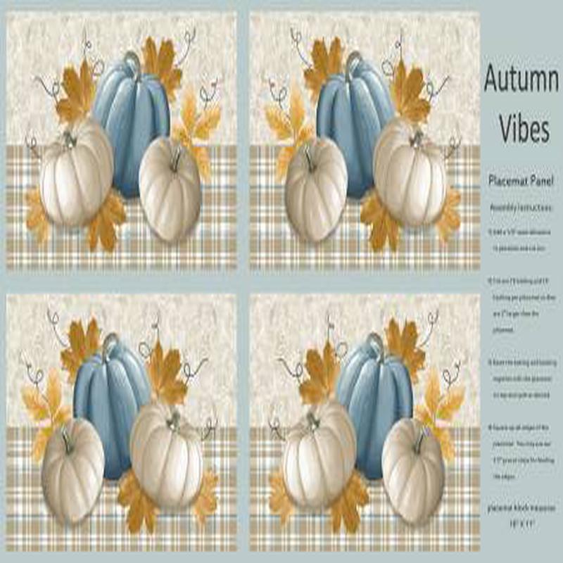 Autumn Vibes 4079P-14 Multi Placemat Panel