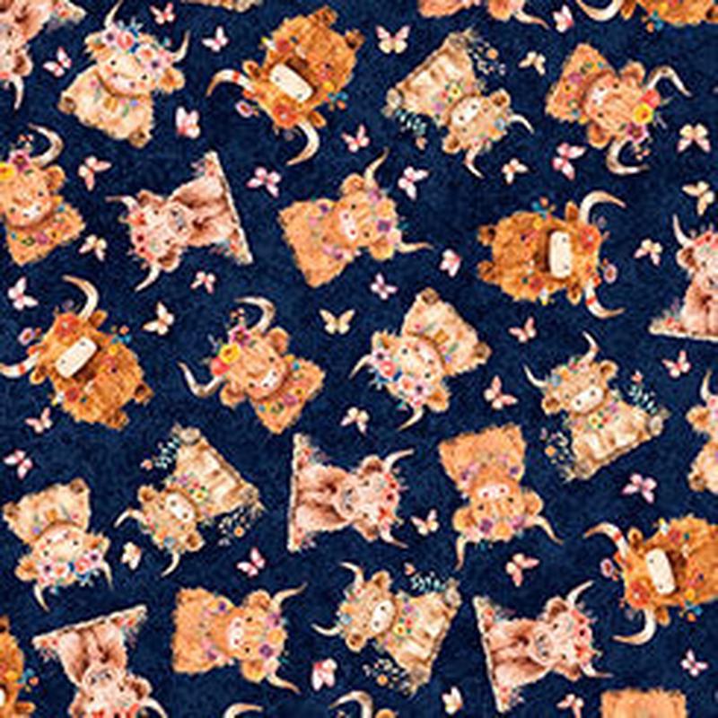 Baby Highland Cows 31446-N