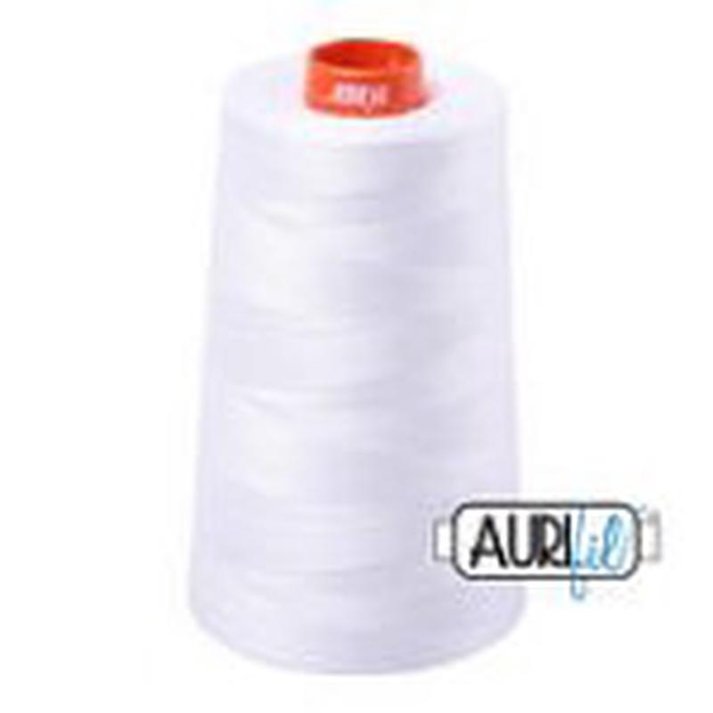 Aurifil Thread 50wt 6452yd Cone #2024 WHITE