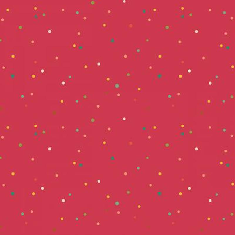 Autumn Afternoon Hexi Dots Berry Harvest C14879R-BERRY