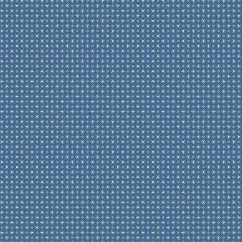 Autumn Dots Denim C14657-Denim