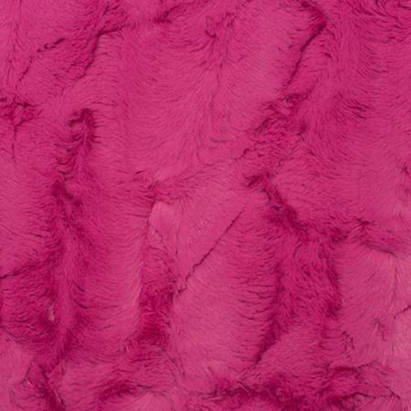 1 1/4yard - 60" Wide Luxe Cuddle Hide Carnation