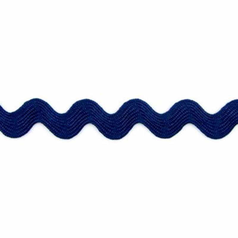 1 2/3 yard - 3/4" Medium Navy Rick Rack