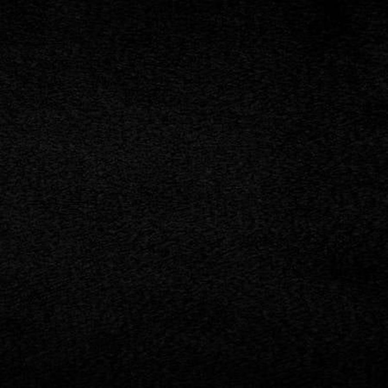 1 yard 20" - 90" Wide Black Cuddle