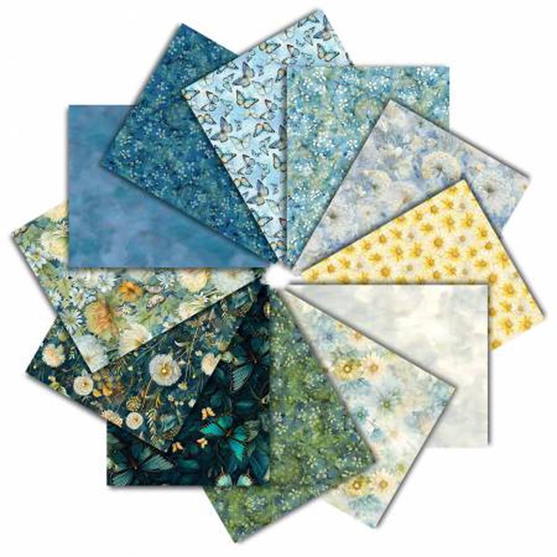 (12) Fat Quarter Forest Whisper Bundle