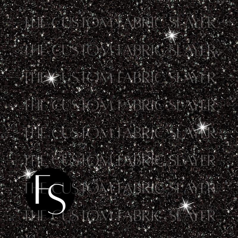 Creepy Black Glitter