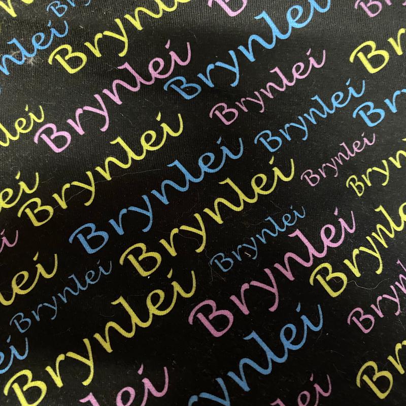 Cotton Spandex - Custom Name 1 - Regular Scale - RETAI
