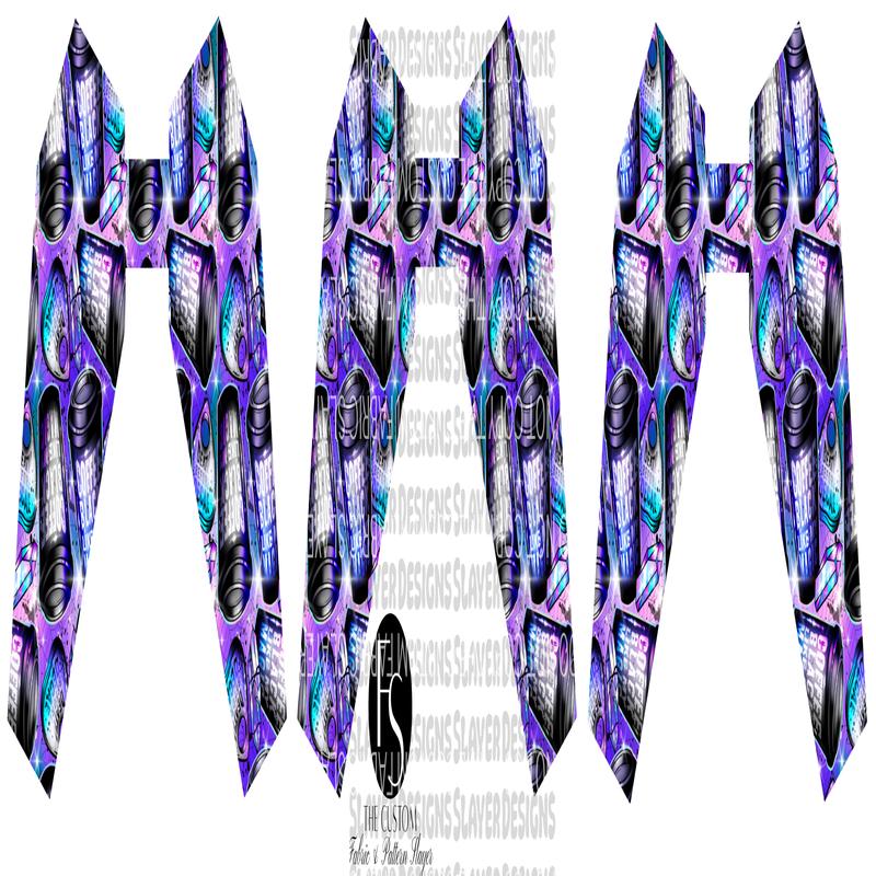 COFFINCHAIN015 - Cut and Sew Keychains FABRICSLAYER - Preorder