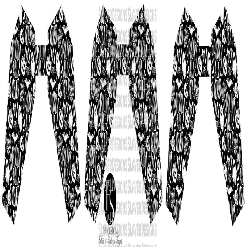 COFFINCHAIN020 - Cut and Sew Keychains FABRICSLAYER - Preorder