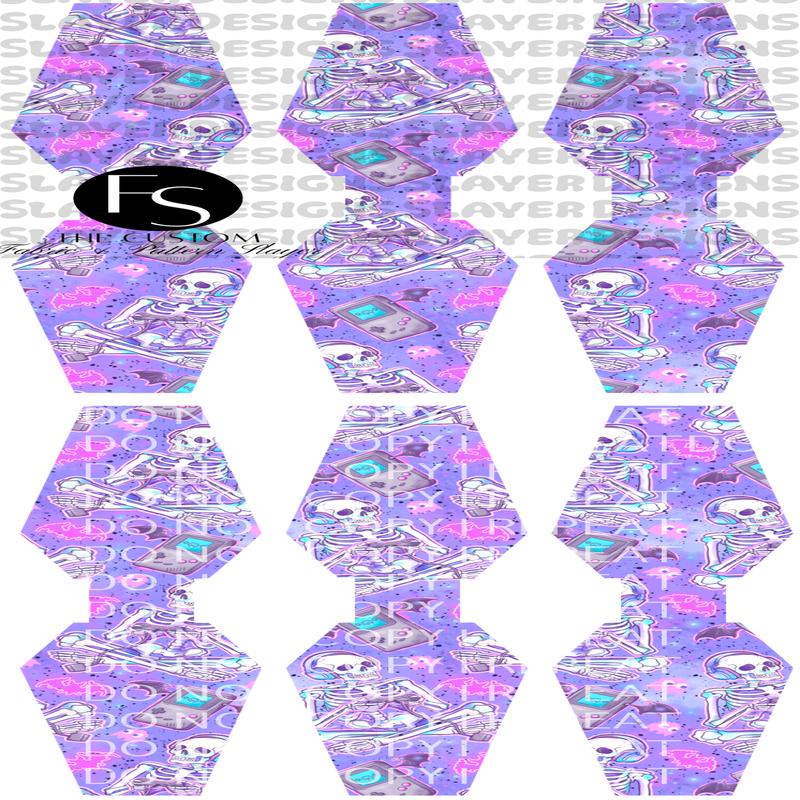 COFFINCORD001 - Cut and Sew Cord Organizer FABRICSLAYER - Preorder