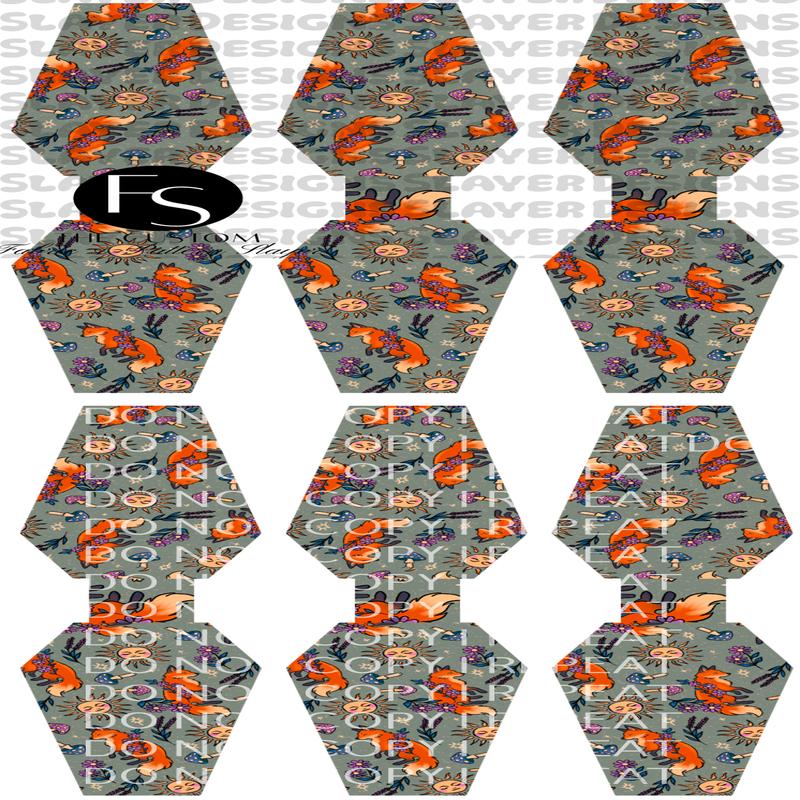 COFFINCORD002 - Cut and Sew Cord Organizer FABRICSLAYER - Preorder