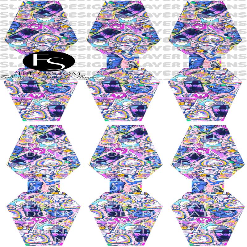 COFFINCORD005 - Cut and Sew Cord Organizer FABRICSLAYER - Preorder