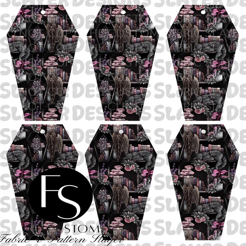 COFFINMARK17 - Cut and Sew Bookmarks FABRICSLAYER - Preorder