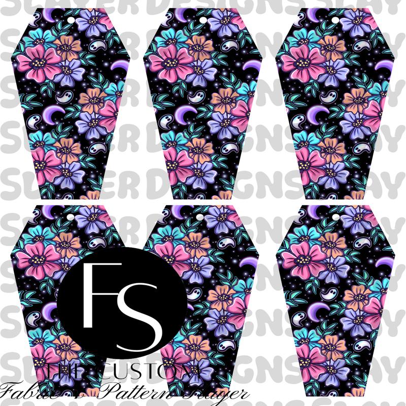 COFFINMARK30 - Cut and Sew Bookmarks FABRICSLAYER - Preorder