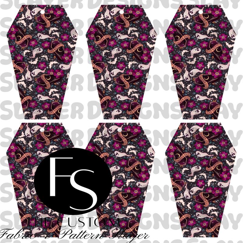 COFFINMARK32 - Cut and Sew Bookmarks FABRICSLAYER - Preorder