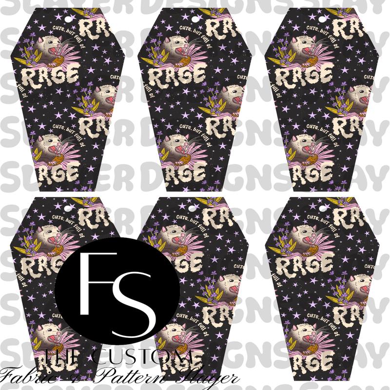 COFFINMARK33 - Cut and Sew Bookmarks FABRICSLAYER - Preorder