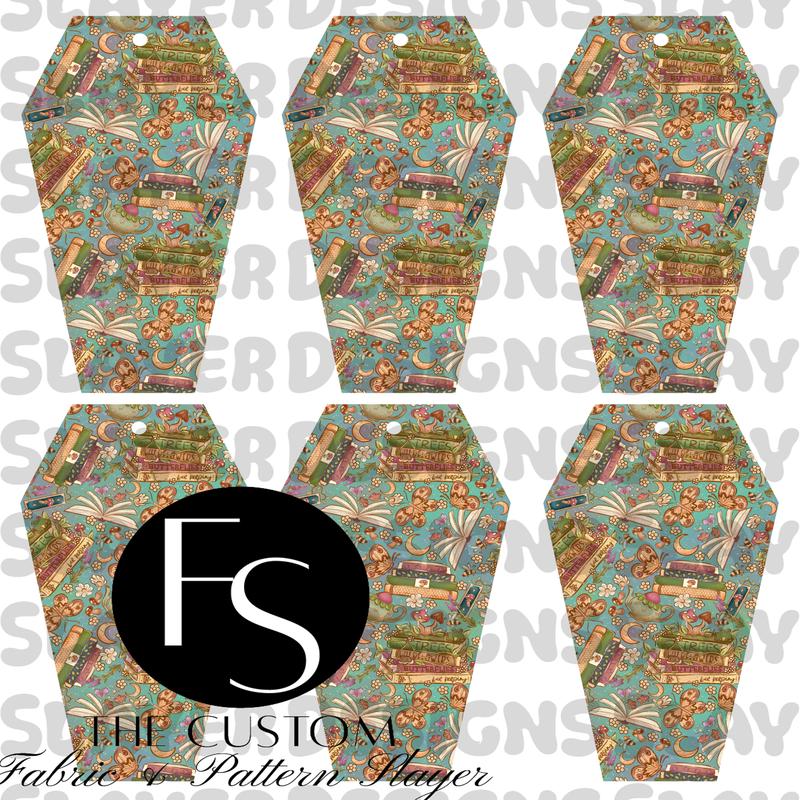 COFFINMARK36 - Cut and Sew Bookmarks FABRICSLAYER - Preorder