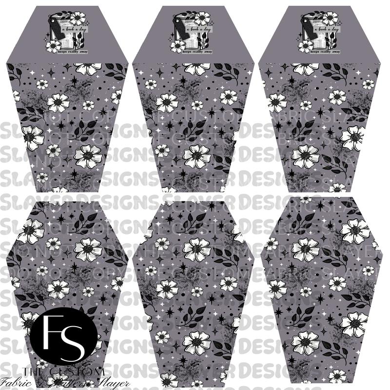 COFFINPOUCH05 - Cut and Sew Square Pouch  FABRICSLAYER - Preorder