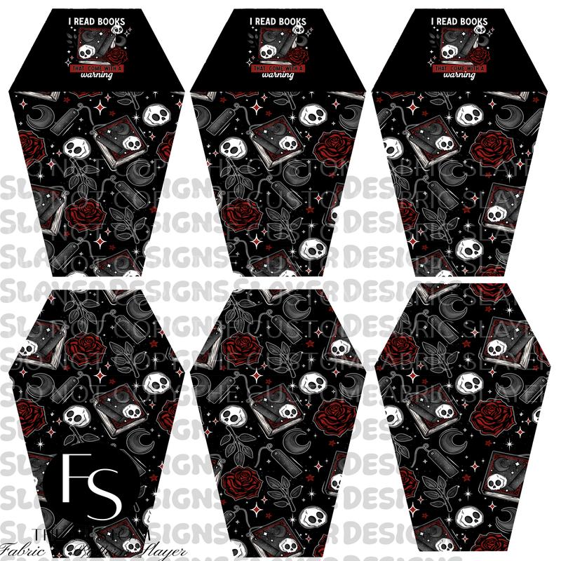 COFFINPOUCH06 - Cut and Sew Square Pouch  FABRICSLAYER - Preorder