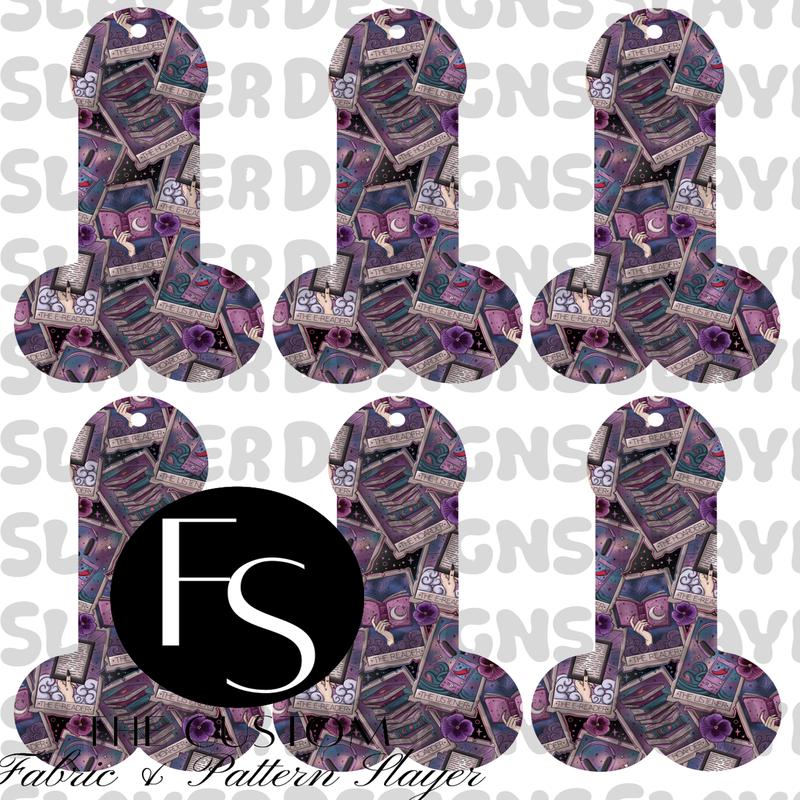 COCKMARK01 - Cut and Sew Bookmarks FABRICSLAYER - Preorder