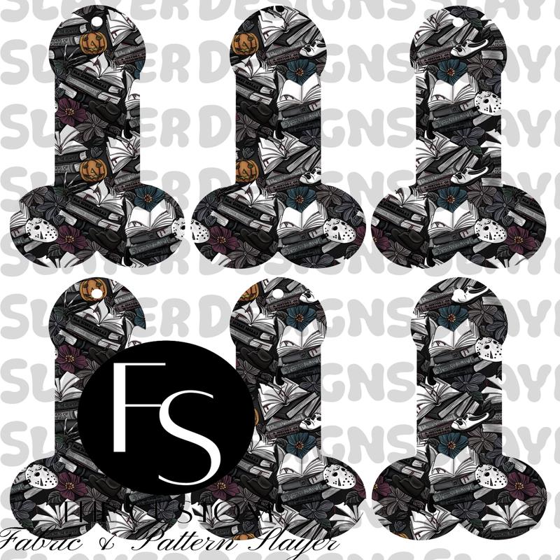 COCKMARK03 - Cut and Sew Bookmarks FABRICSLAYER - Preorder