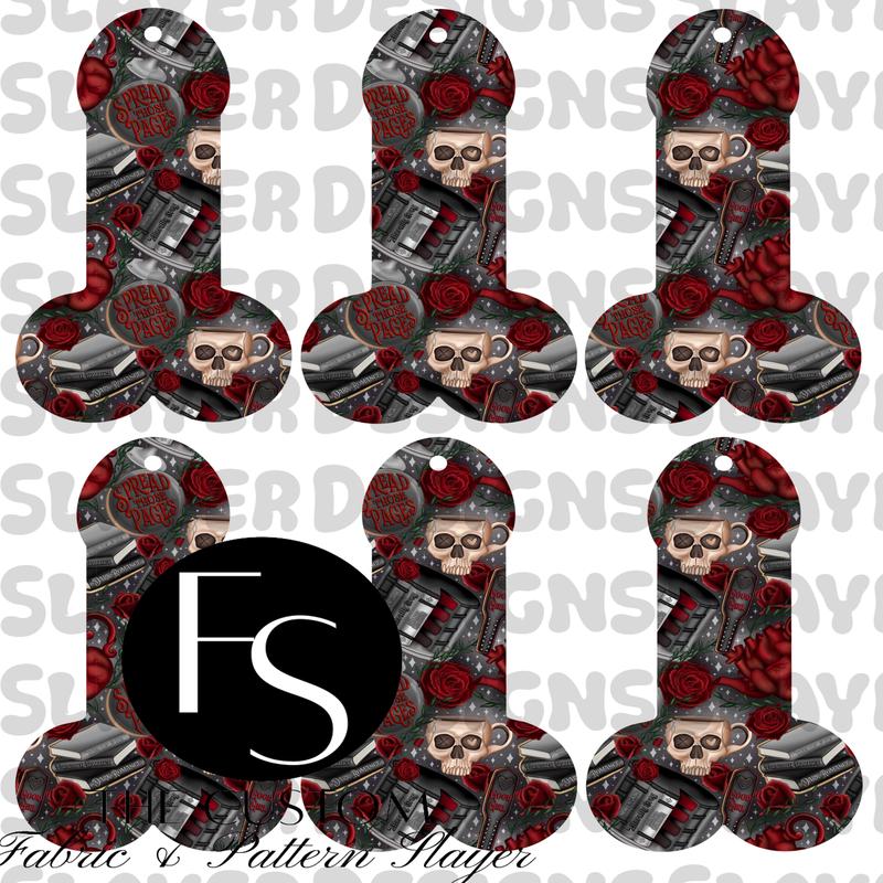 COCKMARK05 - Cut and Sew Bookmarks FABRICSLAYER - Preorder