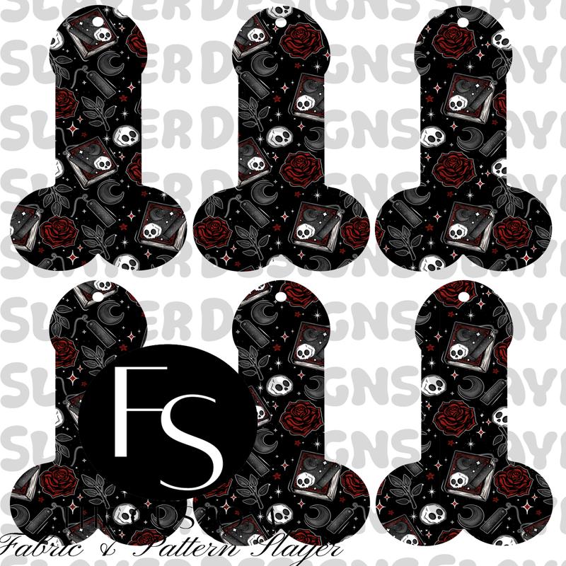 COCKMARK08 - Cut and Sew Bookmarks FABRICSLAYER - Preorder