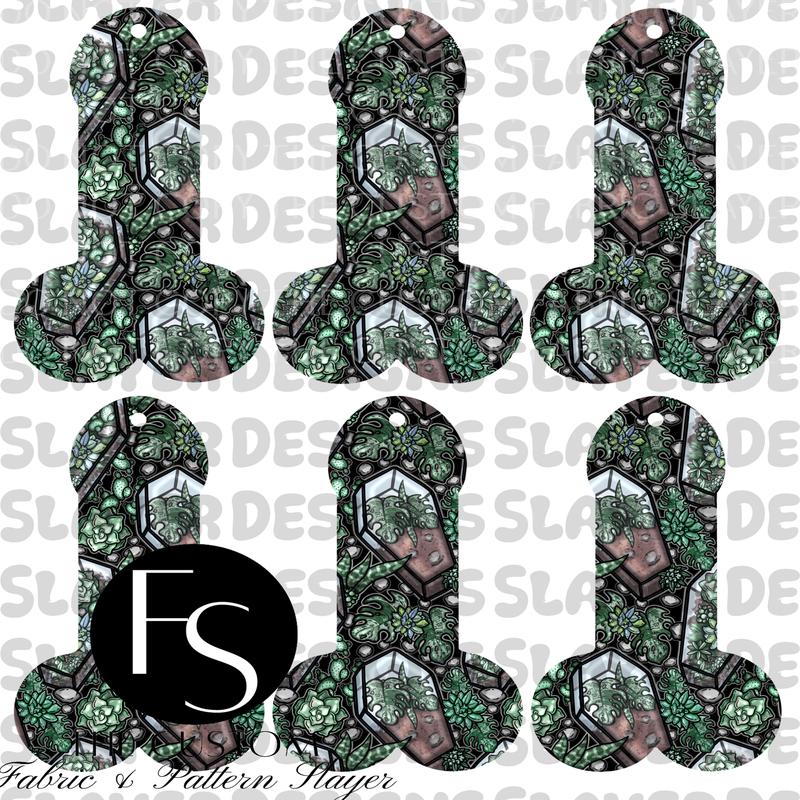 COCKMARK14 - Cut and Sew Bookmarks FABRICSLAYER - Preorder