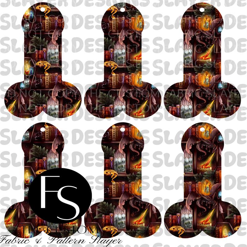 COCKMARK16 - Cut and Sew Bookmarks FABRICSLAYER - Preorder