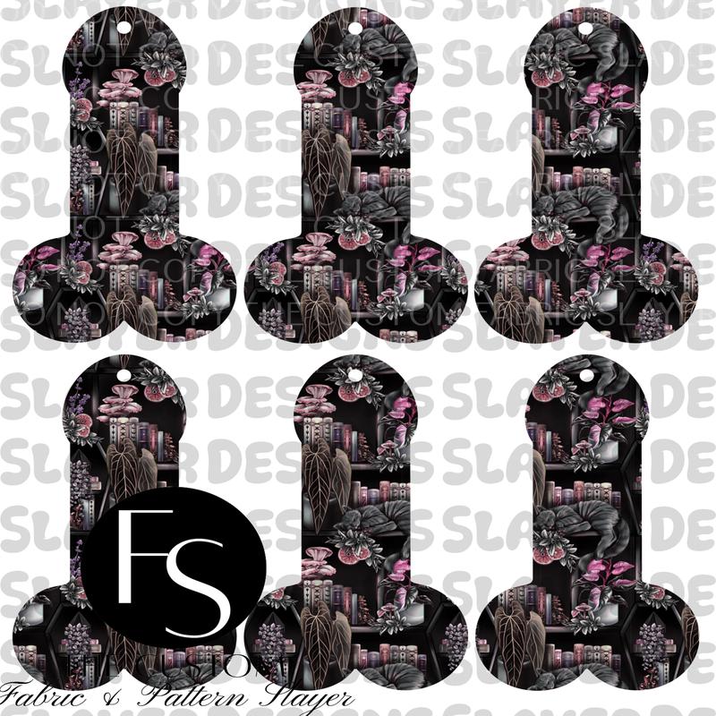 COCKMARK17 - Cut and Sew Bookmarks FABRICSLAYER - Preorder