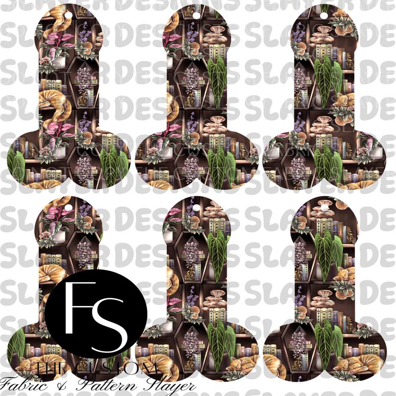 COCKMARK18 - Cut and Sew Bookmarks FABRICSLAYER - Preorder