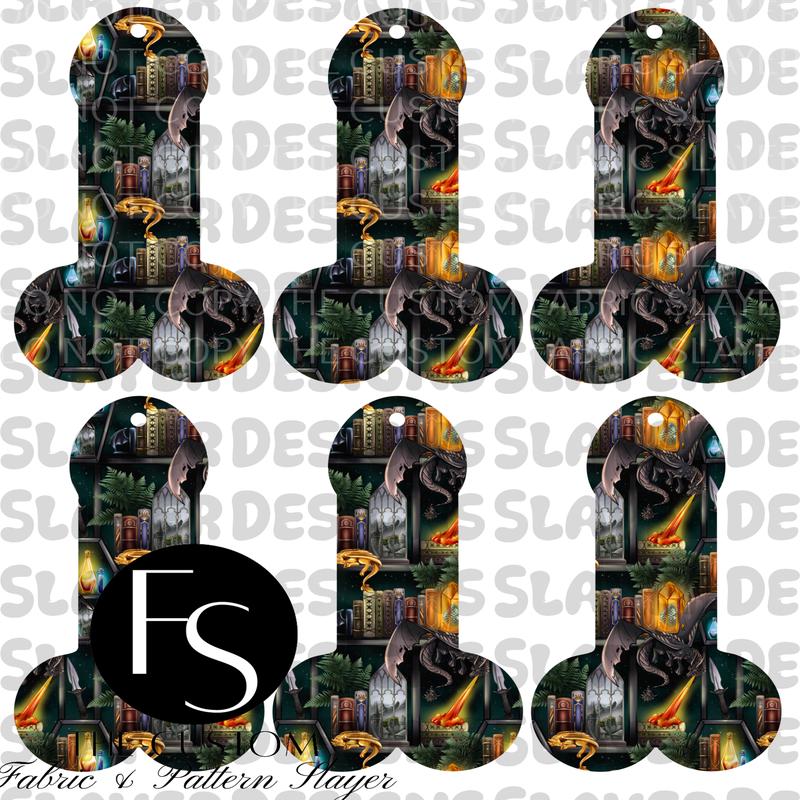 COCKMARK19 - Cut and Sew Bookmarks FABRICSLAYER - Preorder