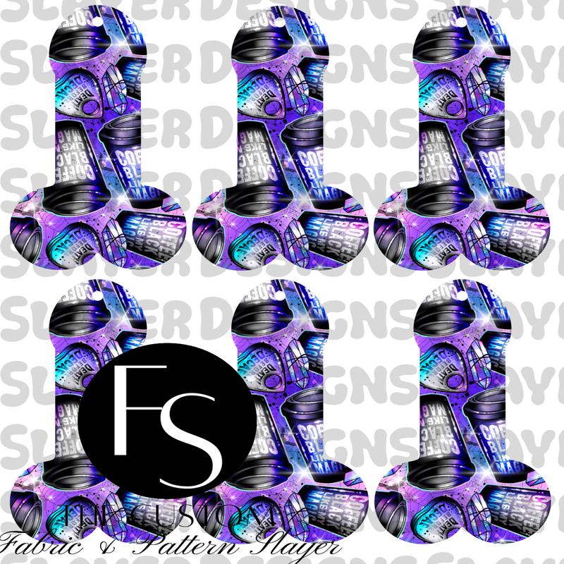 COCKMARK22 - Cut and Sew Bookmarks FABRICSLAYER - Preorder