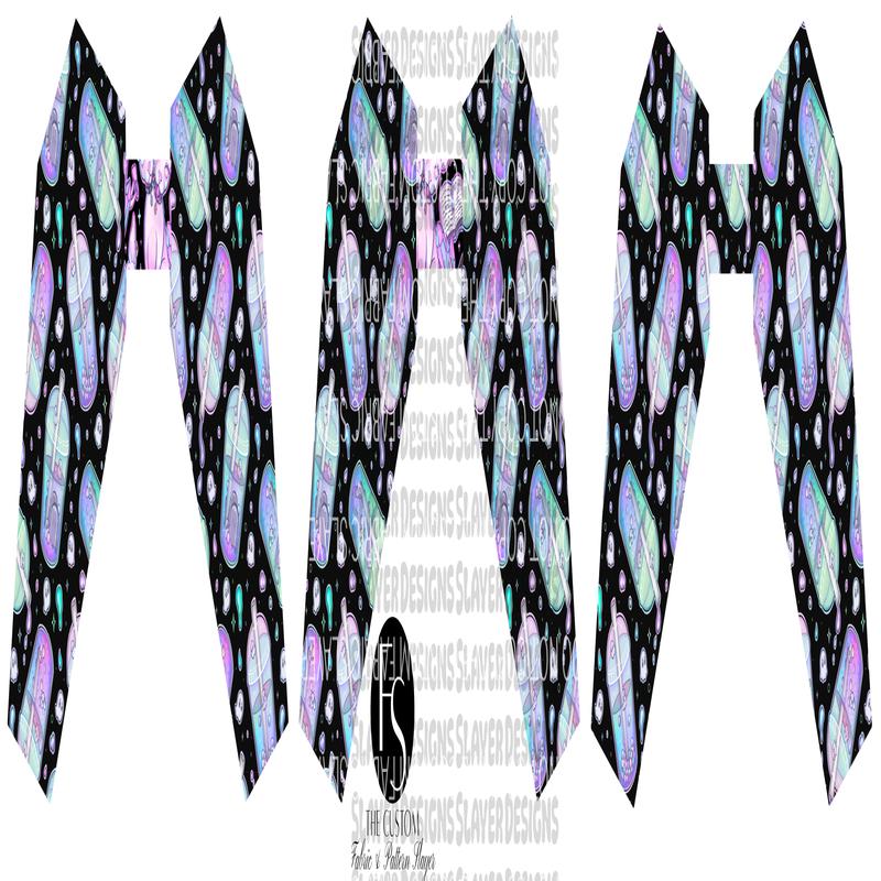 COFFINCHAIN009 - Cut and Sew Keychains FABRICSLAYER - Preorder