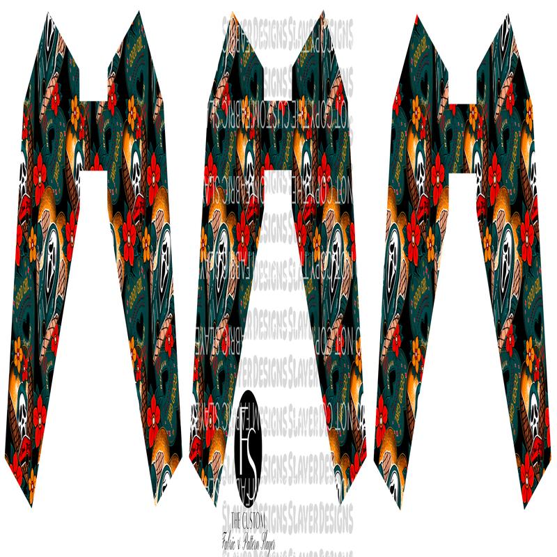 COFFINCHAIN010 - Cut and Sew Keychains FABRICSLAYER - Preorder