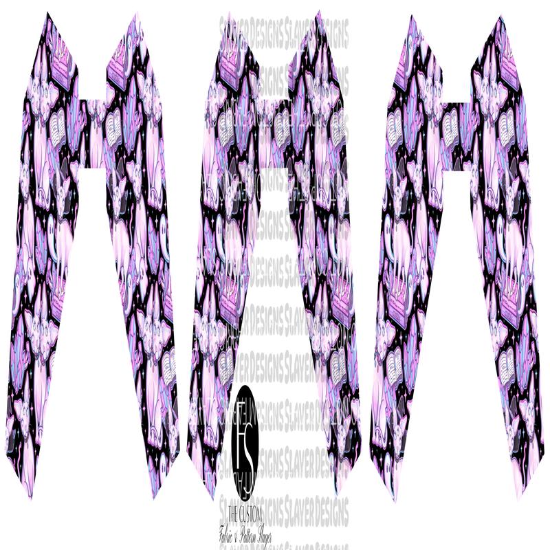 COFFINCHAIN012 - Cut and Sew Keychains FABRICSLAYER - Preorder