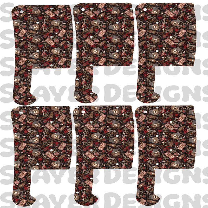 BUTCHERMARK017 - Cut and Sew Bookmarks FABRICSLAYER - Preorder