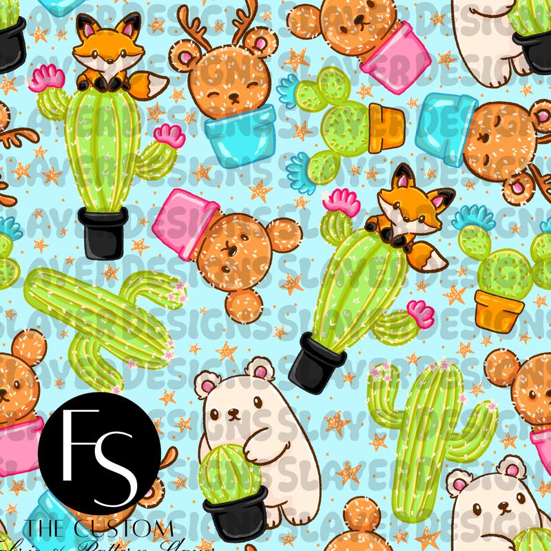 Cacti Animals - LYSSDOODLES